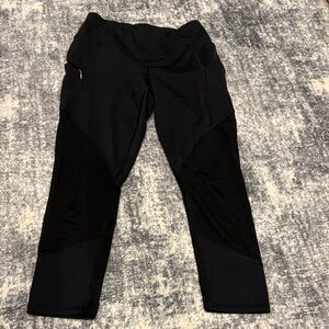 Athleta Jet Black Performance Leggings